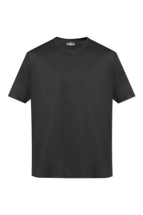 Black T-shirt with embroidered logo Dolce & Gabbana - Vitkac AS